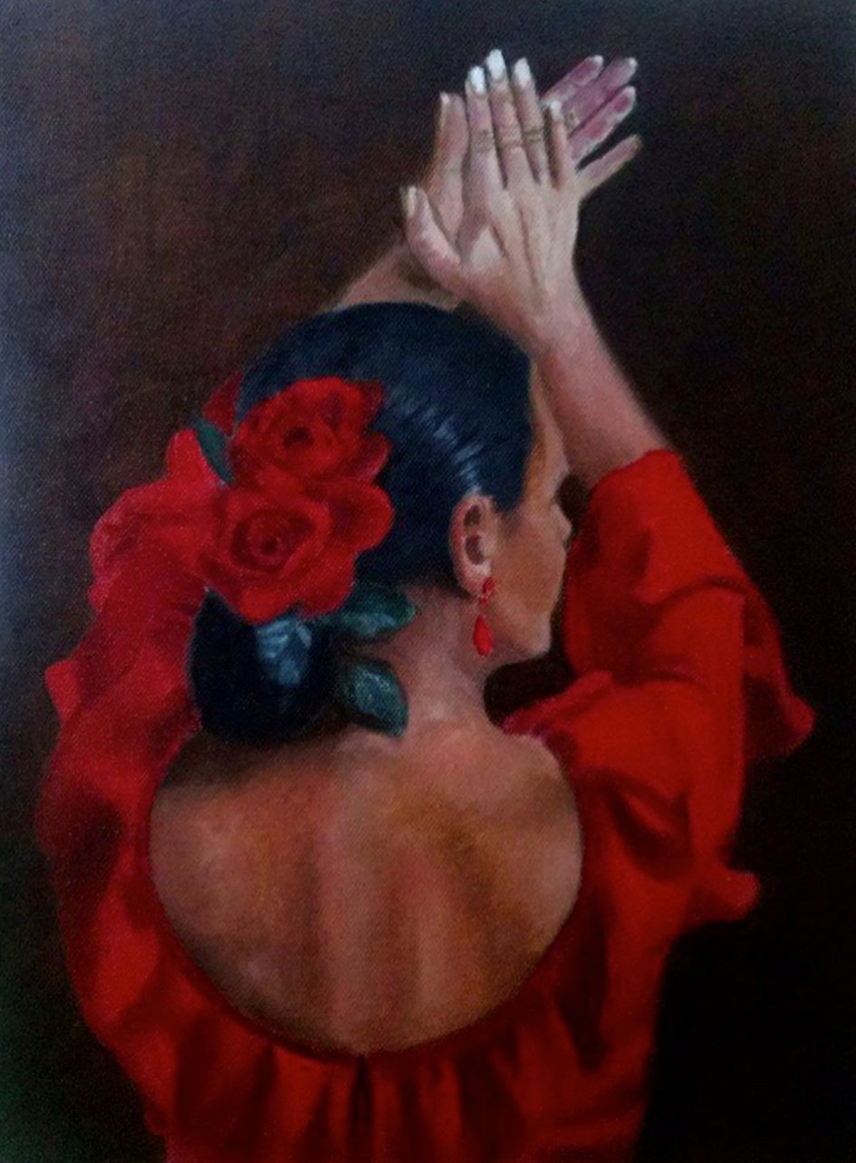 Carmen de Torres painted by the talented artist Carmen Luna Cerviran